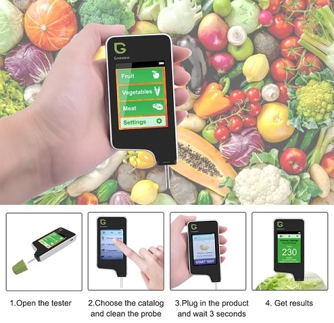 MÁY KIỂM TRA NITRATE TRONG RAU QUẢ GREENTEST GT-1F