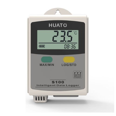Thiết bị đo và ghi dữ liệu nhiệt độ, độ ẩm HUATO S100-EX (-40~+85℃)