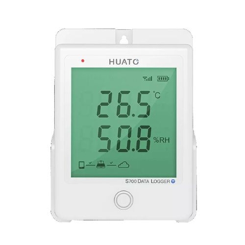 Thiết bị đo và ghi dữ liệu nhiệt độ, độ ẩm không dây HUATO S700-EX (-40~85℃, 0%RH~95%RH, WiFi)