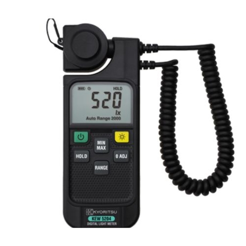 Thiết bị đo cường độ ánh sáng KYORITSU 5204 (0~199900 lx)