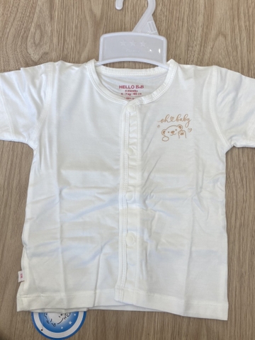 Áo cổ tim trắng TN Bamboo ASS0061