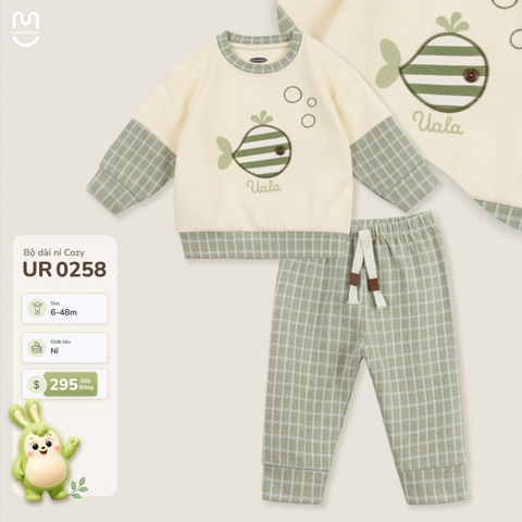 Bộ dài nỉ cozy UR0258