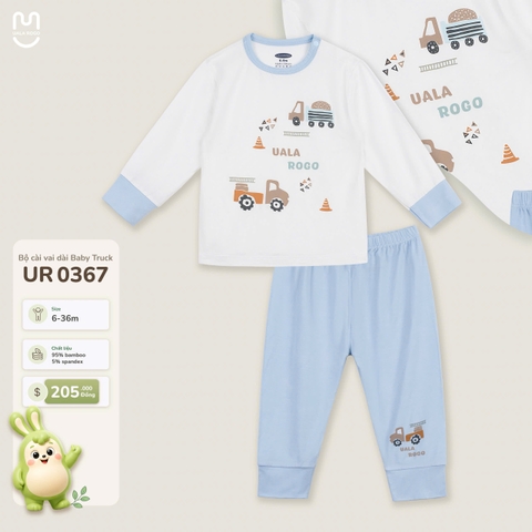 Bộ cài vai dài baby truck UR0367