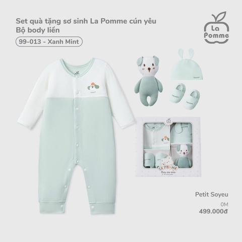 Set quà tặng sơ sinh La Pomme cún yêu