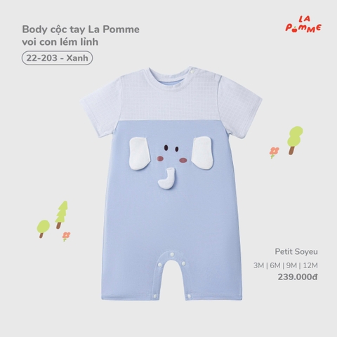 Body cộc tay La Pomme voi con lém lỉnh 22203