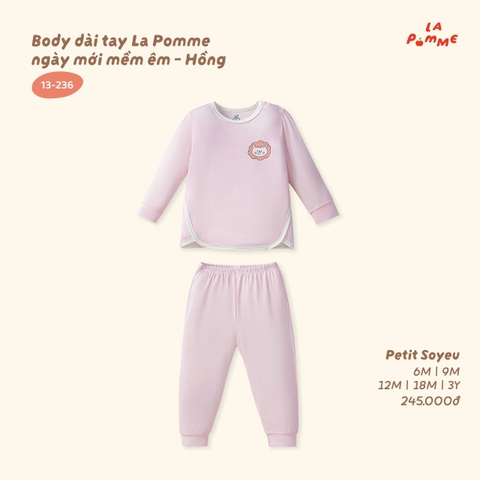 Bộ dài tay La Pomme ngày mới mềm êm