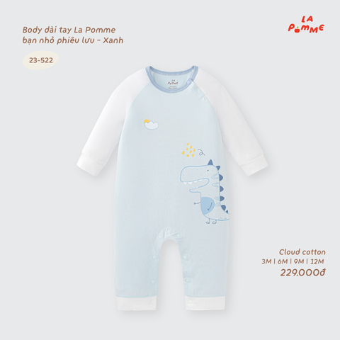 Body dài tay La Pomme bạn nhỏ phiêu lưu