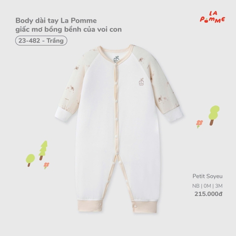 Body dài tay La Pomme giấc mơ bồng bềnh của voi con 23482