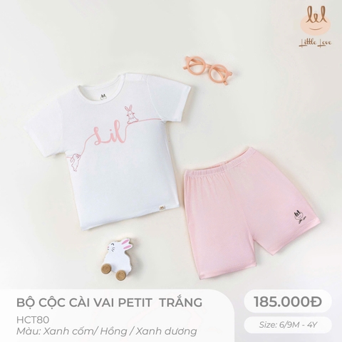 Bộ cộc cài vai petit HCT80