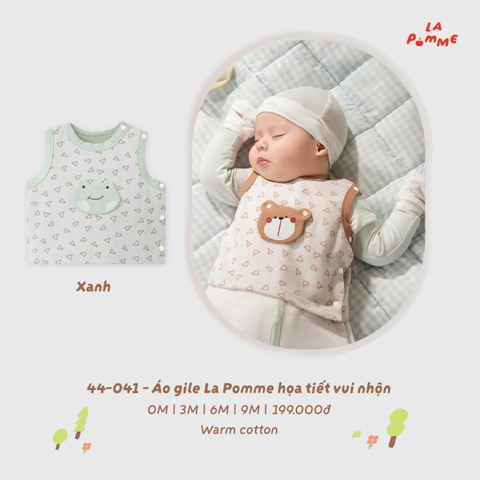 Áo gile La Pomme họa tiết vui nhộn 44041