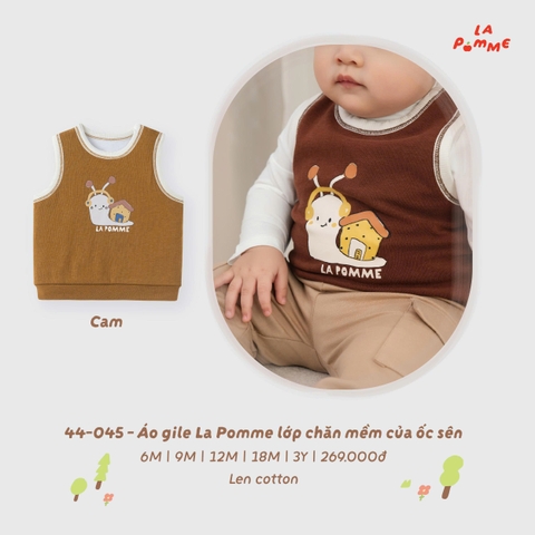Áo gile La Pomme lớp chăn mềm của ốc sên 44045