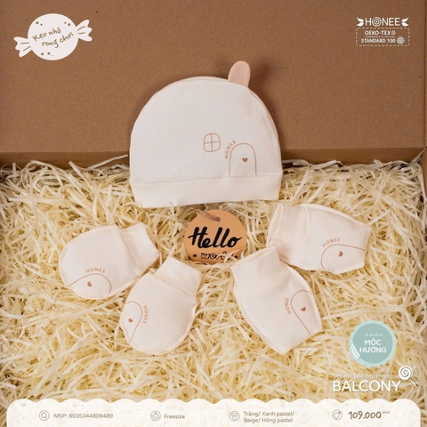 Set mũ bao tay bao chân Balcony 8935344809489