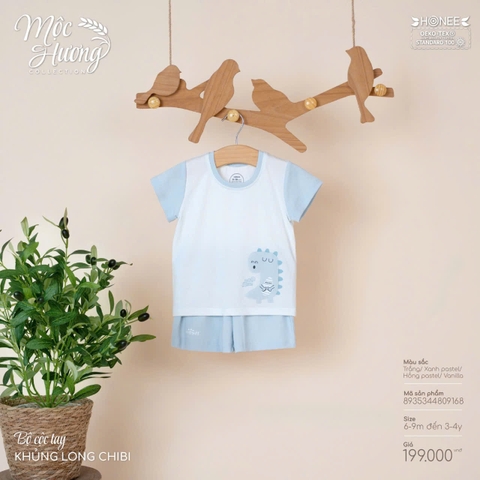 Bộ cộc tay khủng long Chibi