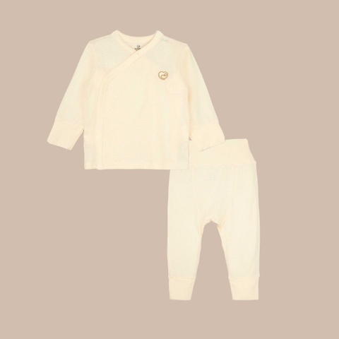 Bộ dài tay cài chéo Bubaby BMD110802