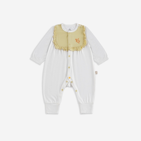 Body Dài Tay Cài Giữa Bèo Ngực Bambus Gami Bubaby BBB2102BN