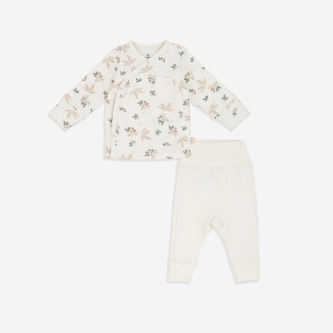 Bộ Dài Tay Cài Chéo Mimo Bubaby BCT110802