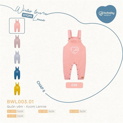 Quần Yếm Bubaby BWL003.01