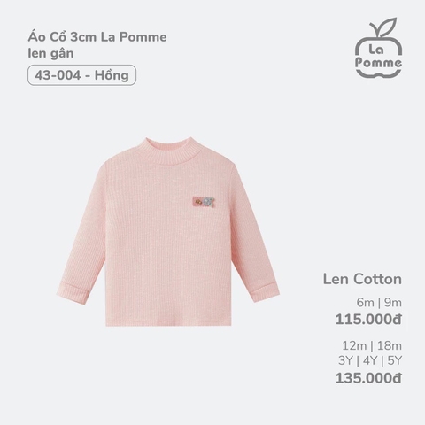 Áo Cổ 3Cm La Pomme Len Gân 43004