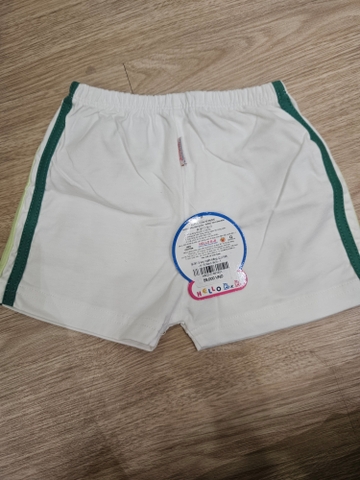 Quần 3 sọc ngắn trắng QL0166