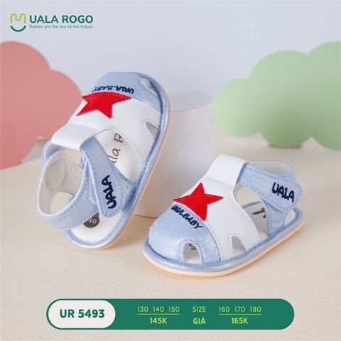 Dép tập đi hình ngồi sao xanh UR5493