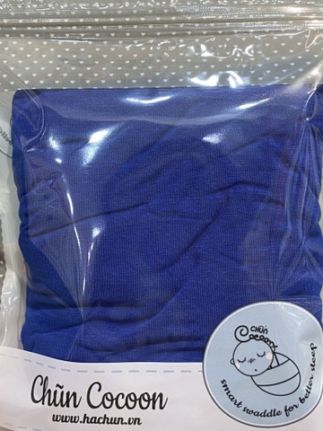 BB.0036 Quấn cổ điển xanh dương đậm