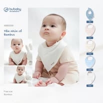 Yếm nhún cổ Bambus Bubaby ABB012100