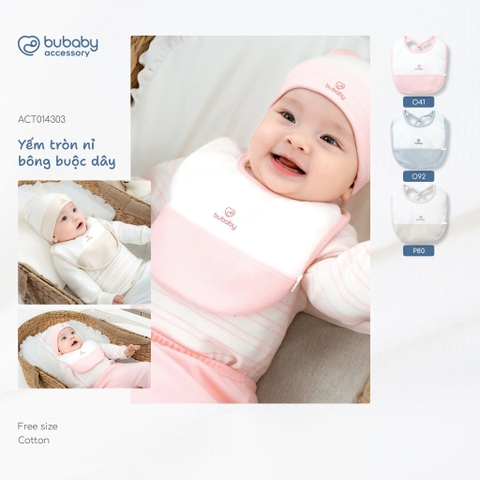 Yếm tròn nỉ bông Buộc dây