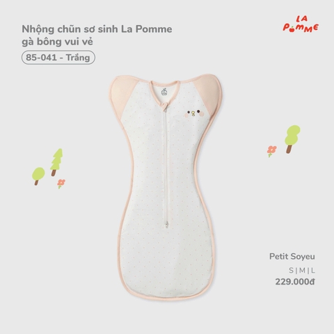 Nhộng chũn sơ sinh La Pomme gà bông vui vẻ 85041