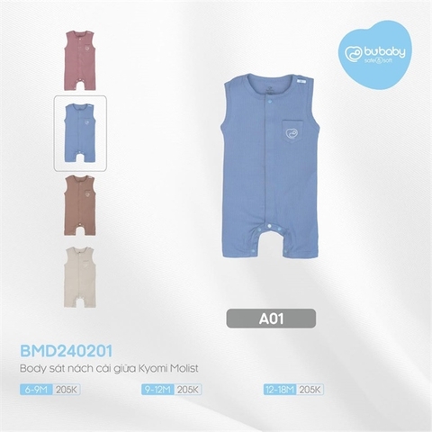 Body Sát Nách Cài Giữa Molist Bubaby BMD240201
