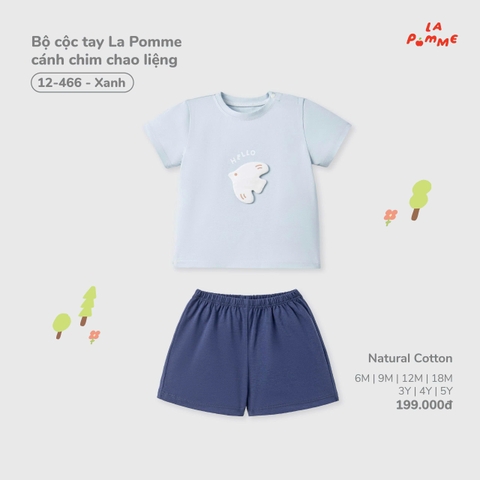 Bộ cộc tay La Pomme cánh chim chao liệng 12466