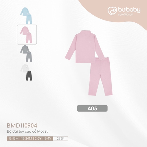 Bộ Dài Tay Cao Cổ Molist Bubaby BMD110904