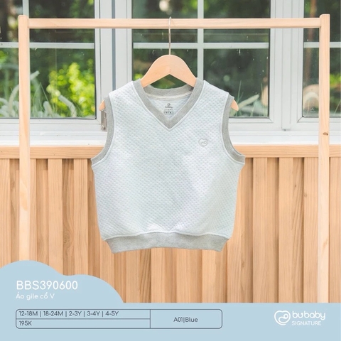 Áo Gile Cổ V Bubaby BBS390600