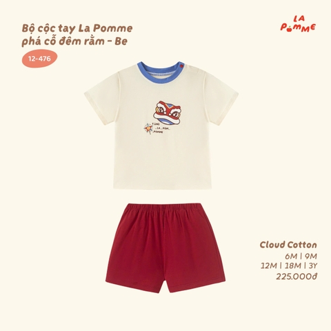 Bộ cộc tay La Pomme phá cỗ đêm rằm