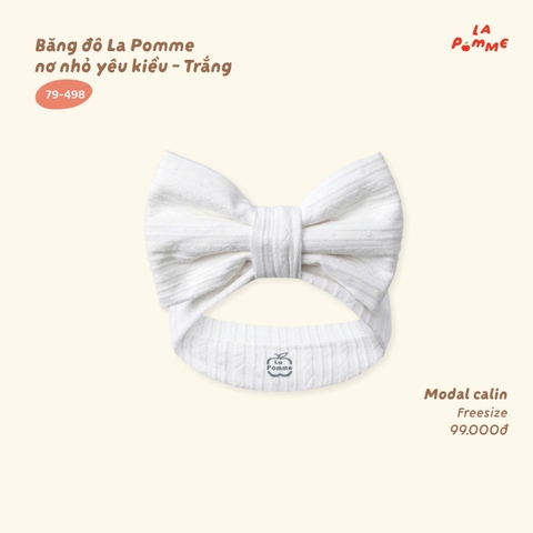 Băng đô La Pomme nơ nhỏ yêu kiều