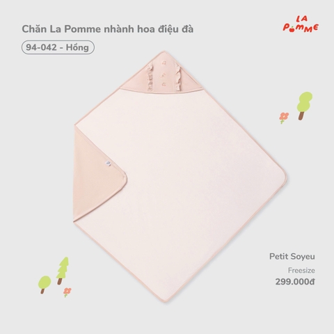 Chăn La Pomme nhành hoa điệu đà 94042