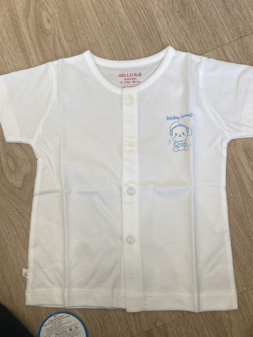 Áo cài giữa trắng TN AL0002
