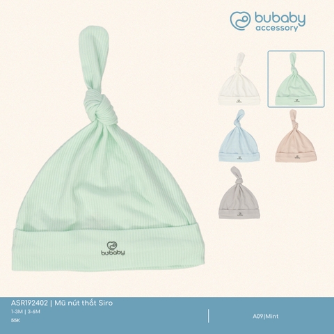 Mũ nút thắt Siro Bubaby ASR192402
