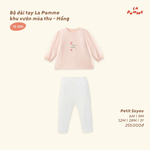 Bộ dài tay La Pomme khu vườn mùa thu