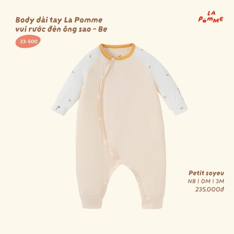Body dài tay La Pomme vui rước đèn ông sao