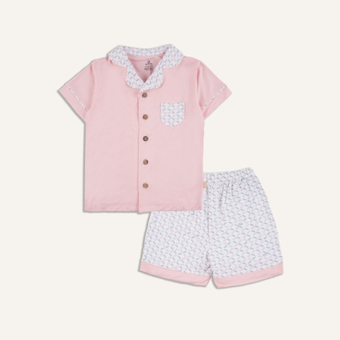 Bộ ngắn tay Pyjamas Iconic 1 (Hàng chương trình bão lũ không hộp) BBB130211