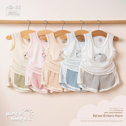 Bộ ba lỗ Haru Haru 8935344808604