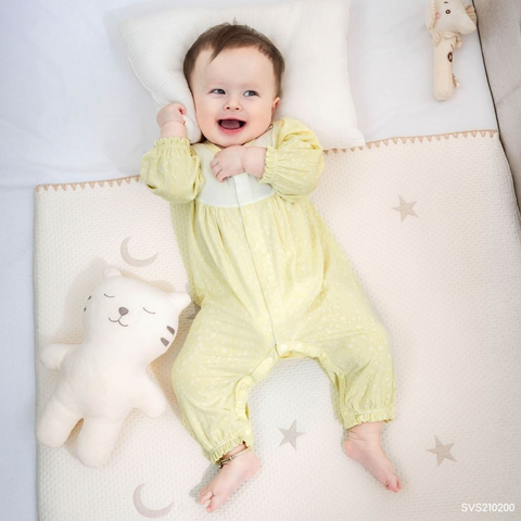Body dài tay cài thẳng Bubaby SVS210200