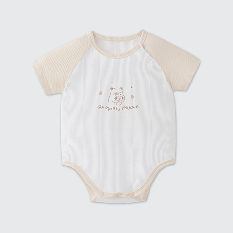 Body chíp cộc tay La Pomme gia đình yêu thương 24481