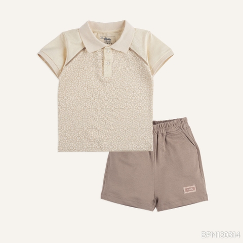 Bộ ngắn tay cổ Polo Ponie Bubaby BPN130314