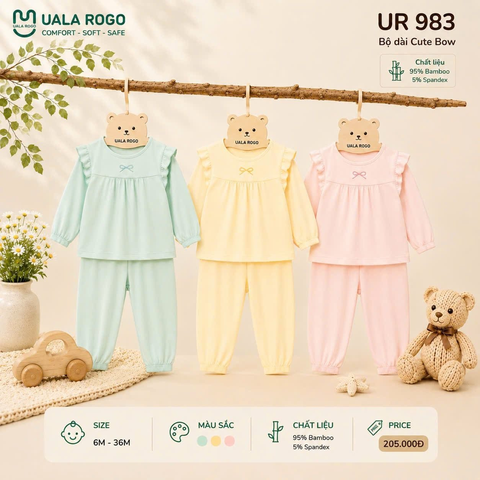 Bộ dài Cute Bow UR983