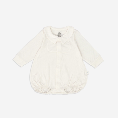 Body chip dài tay cài giữa cổ Peter Pan Bambus Bubaby BBB2102PP (BU vượt bão, hàng không hộp)