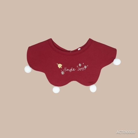 Yếm hoa Noel Jingle Joy Bubaby ACT010000