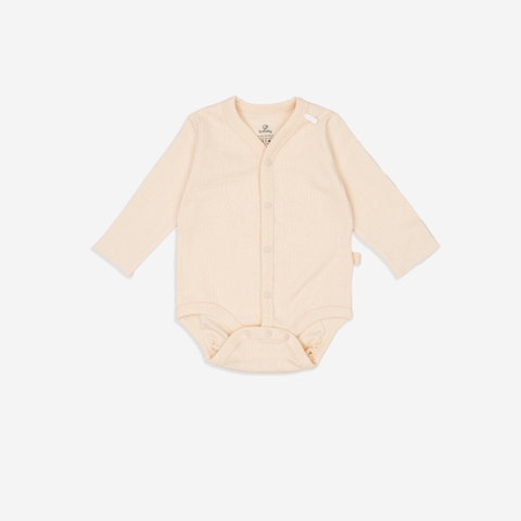 Body chip dài tay cài giữa Siro Jacquard BSR210206