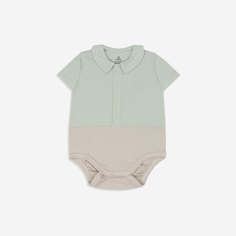 Body Chip Ngắn Tay Cài Giữa Cổ Peter Pan Bubaby BBB2302PP