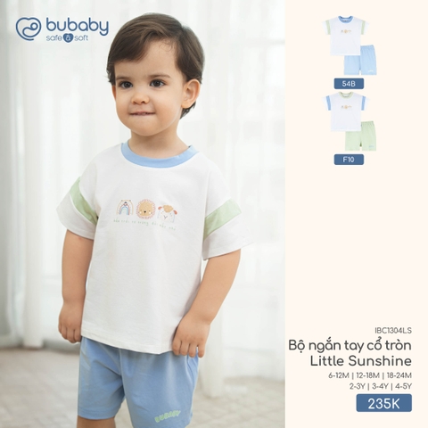 Bộ ngắn tay cổ tròn Little Sunshine IBC1304LS